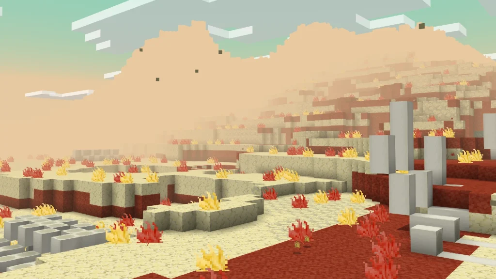 Carapace desert biome in The Sift Dimension addon